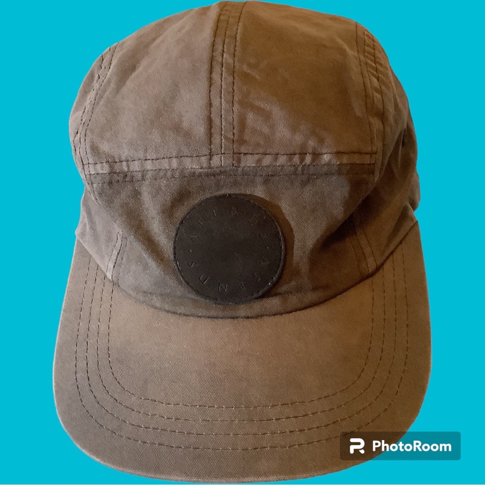 AFENDS 100% cotton baseball cap with leather logo patch on the front. NWT Sample